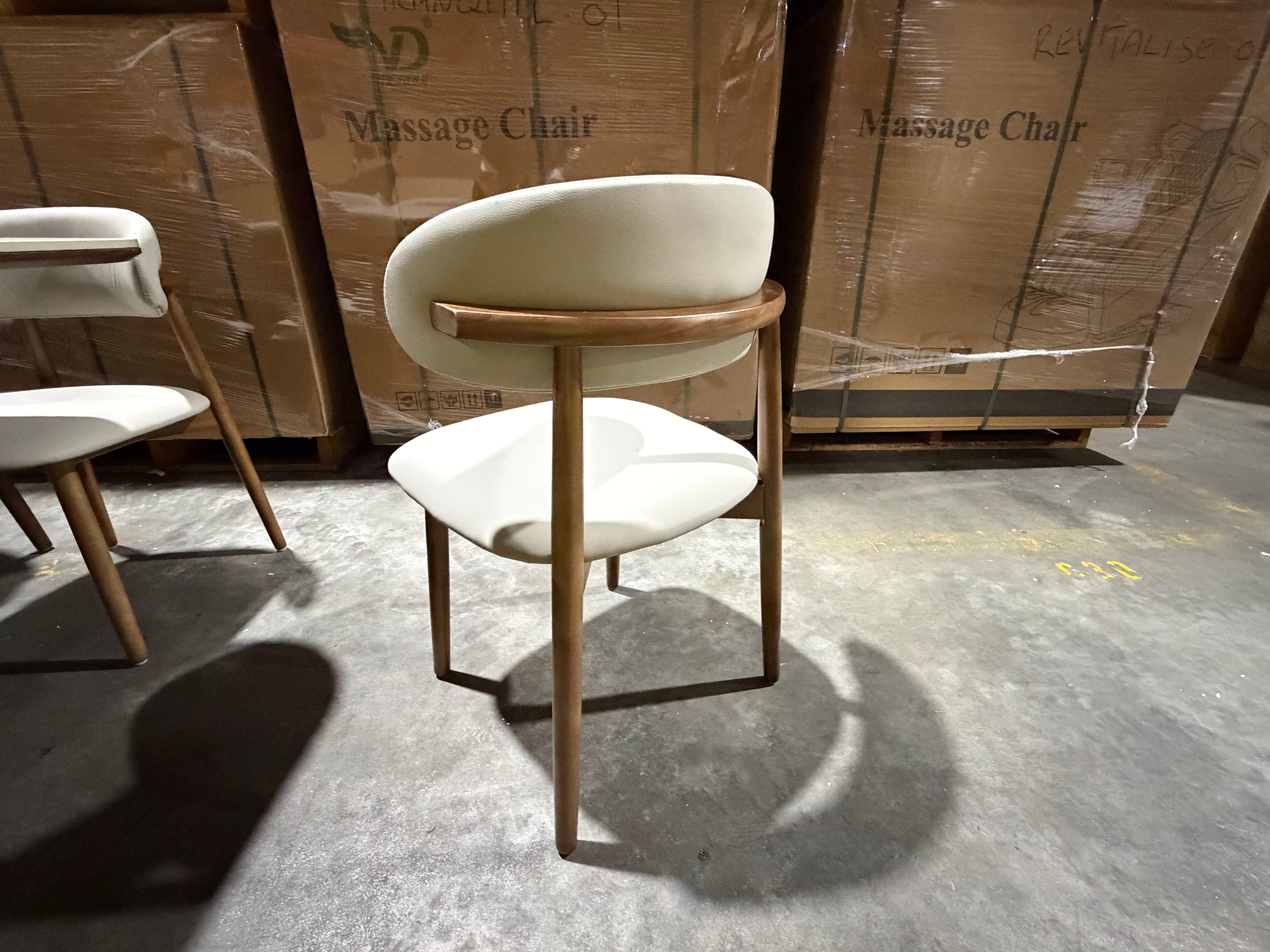 Texas 9pce Dining Setting 2100 Table Ceramic Top 8X PU Chairs