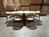 Texas 7pce Dining Setting 1800 Table & 6X PU Chairs