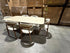 Texas 7pce Dining Setting 1800 Table & 6X PU Chairs
