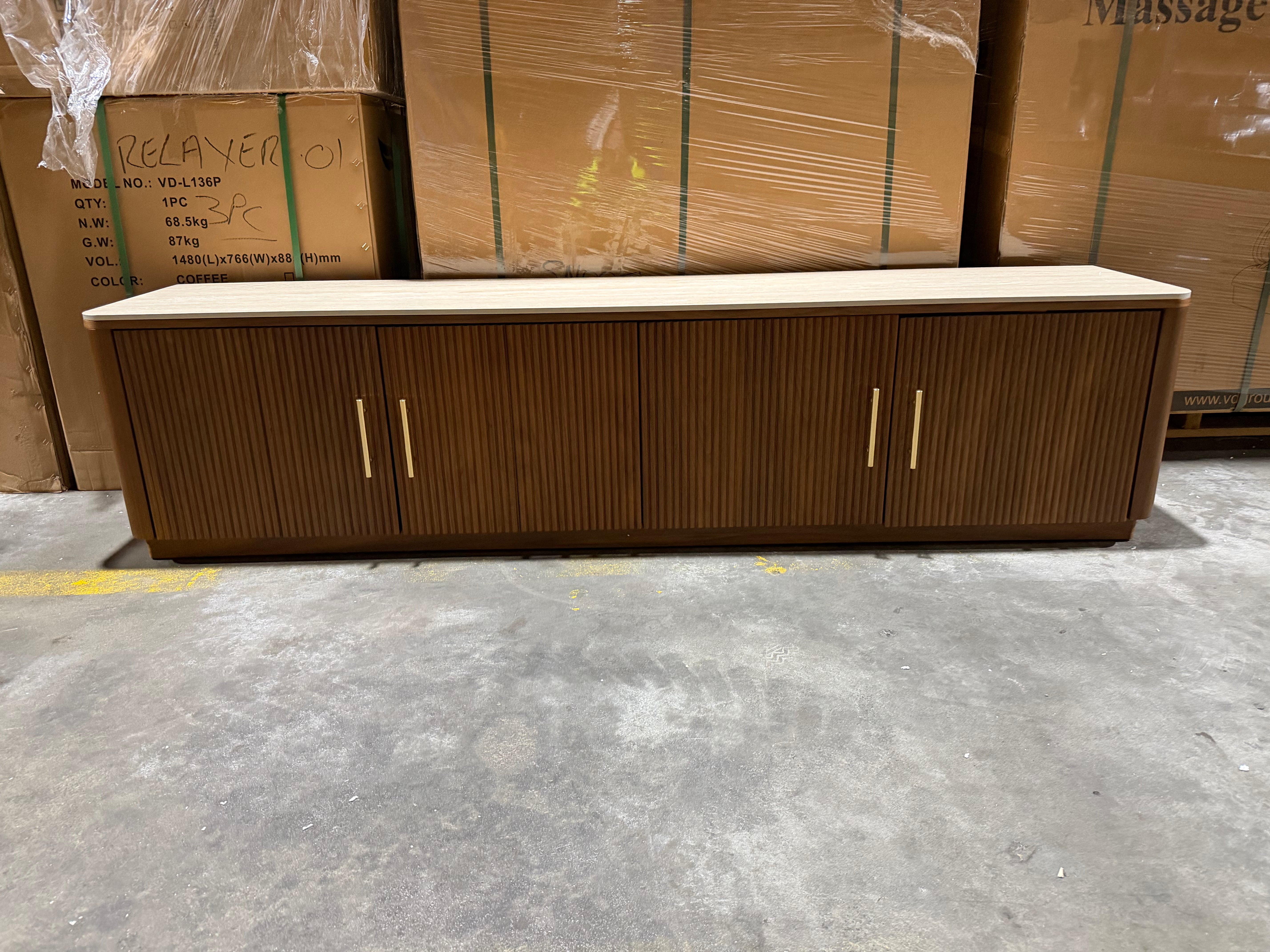 Texas TV Unit with Ceramic Top