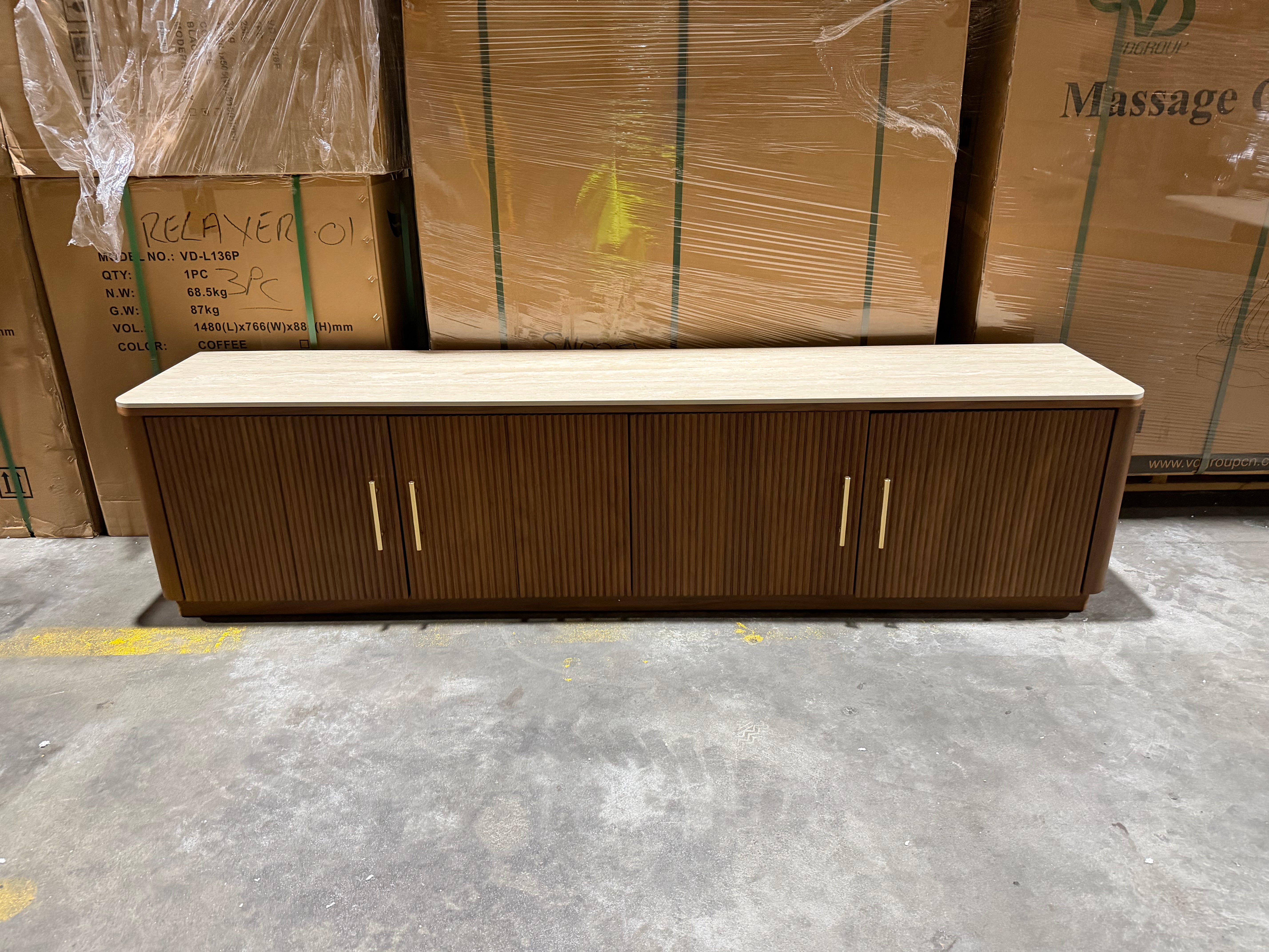 Texas TV Unit with Ceramic Top
