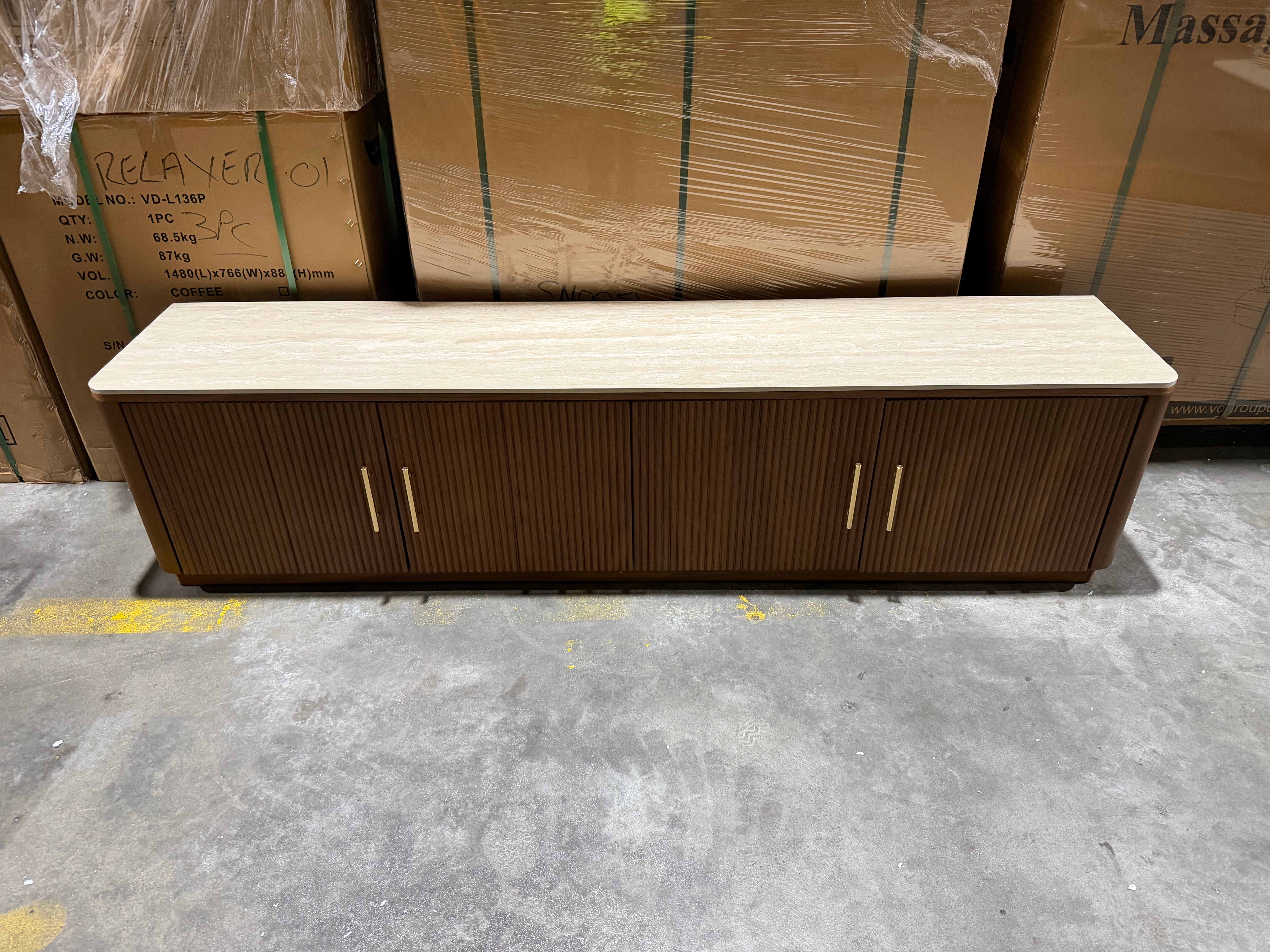 Texas TV Unit with Ceramic Top