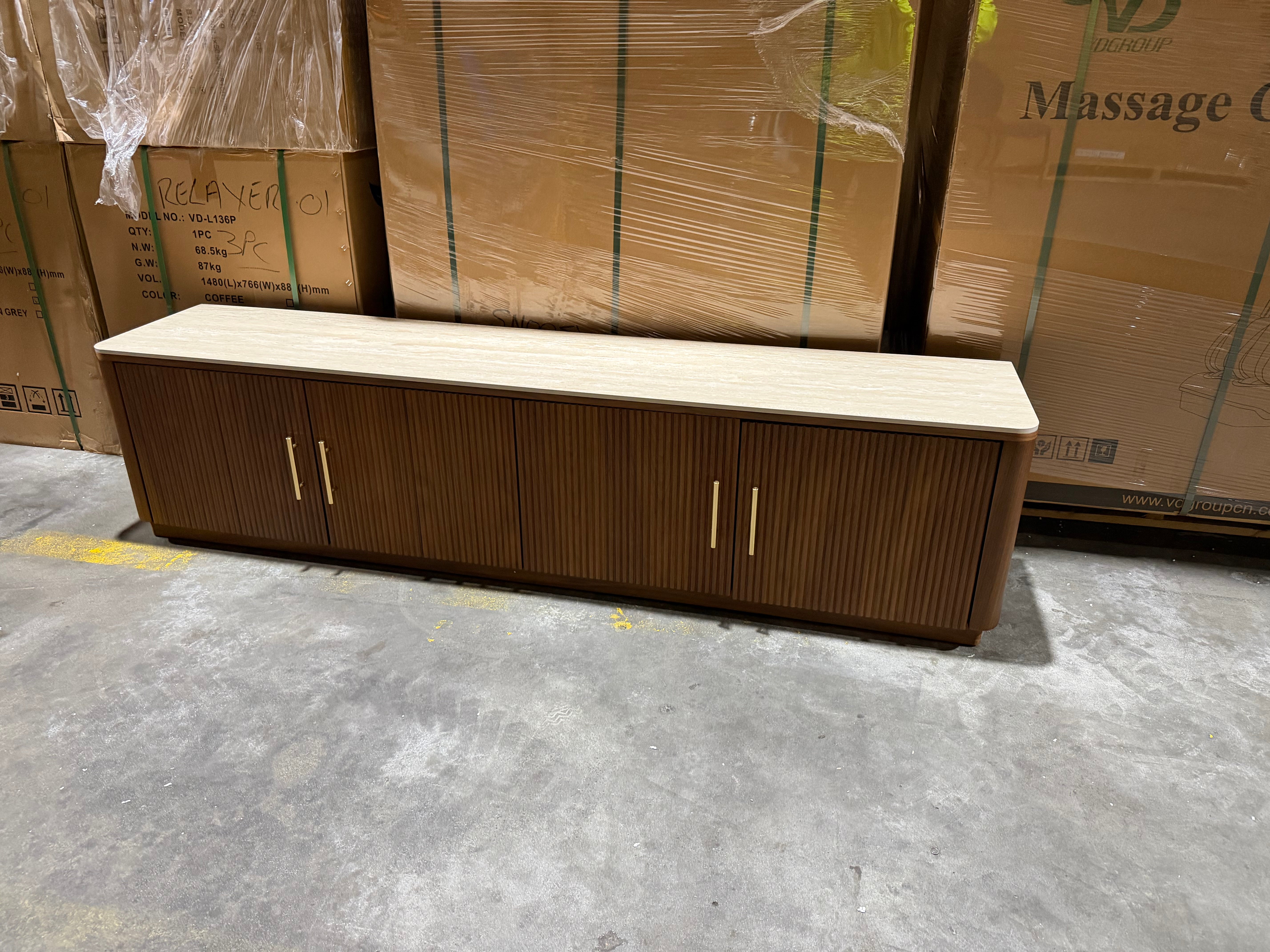 Texas TV Unit with Ceramic Top