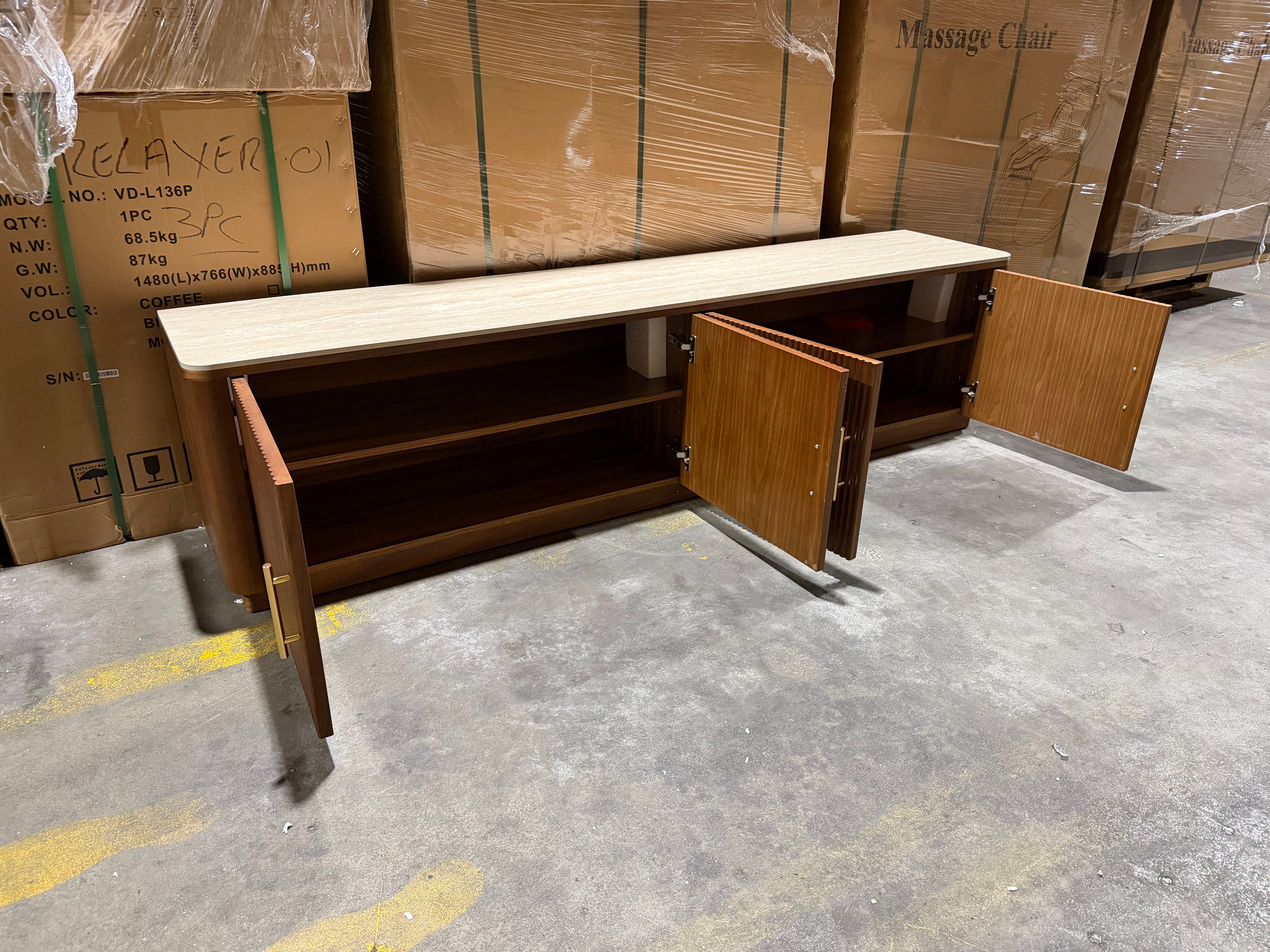 Texas TV Unit with Ceramic Top