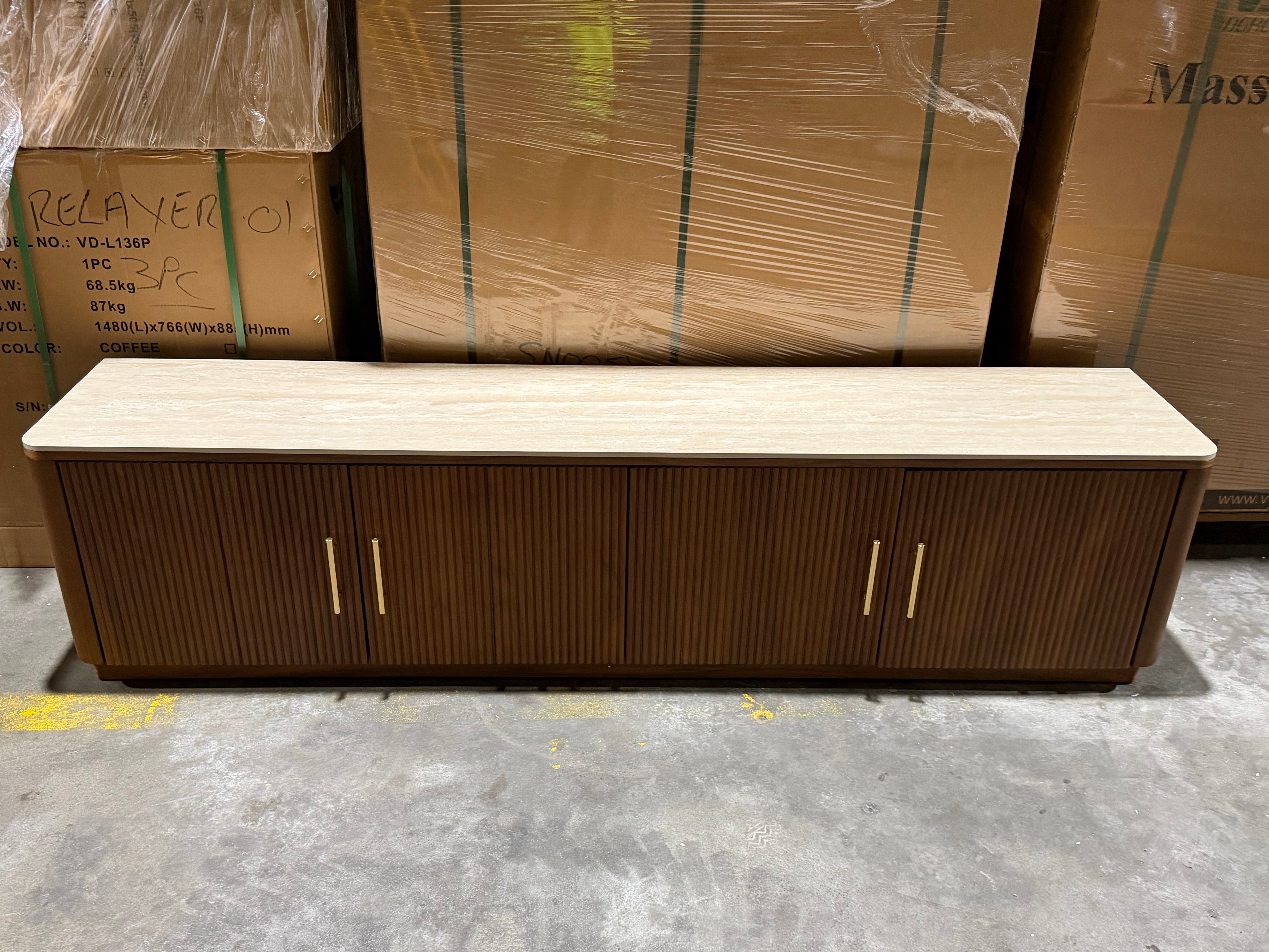 Texas TV Unit with Ceramic Top
