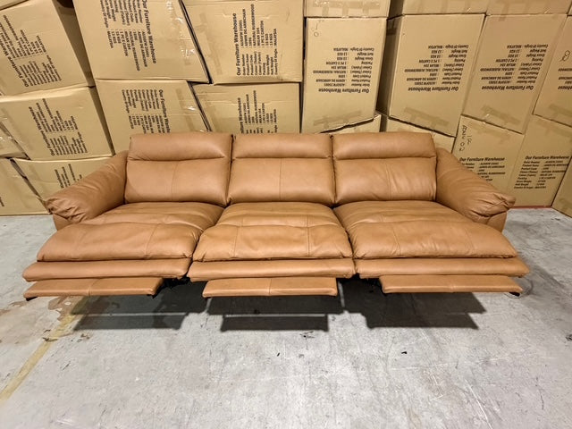 Oasis 3 seater 3 Electric recliners (Tan)