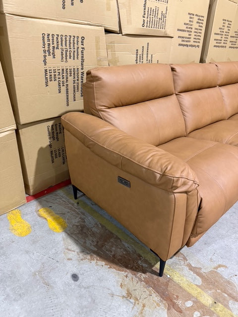 Oasis 3 seater 3 Electric recliners (Tan)