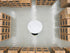 Stacy 800 Round Dining Table Sintered Stone Top Metal Base