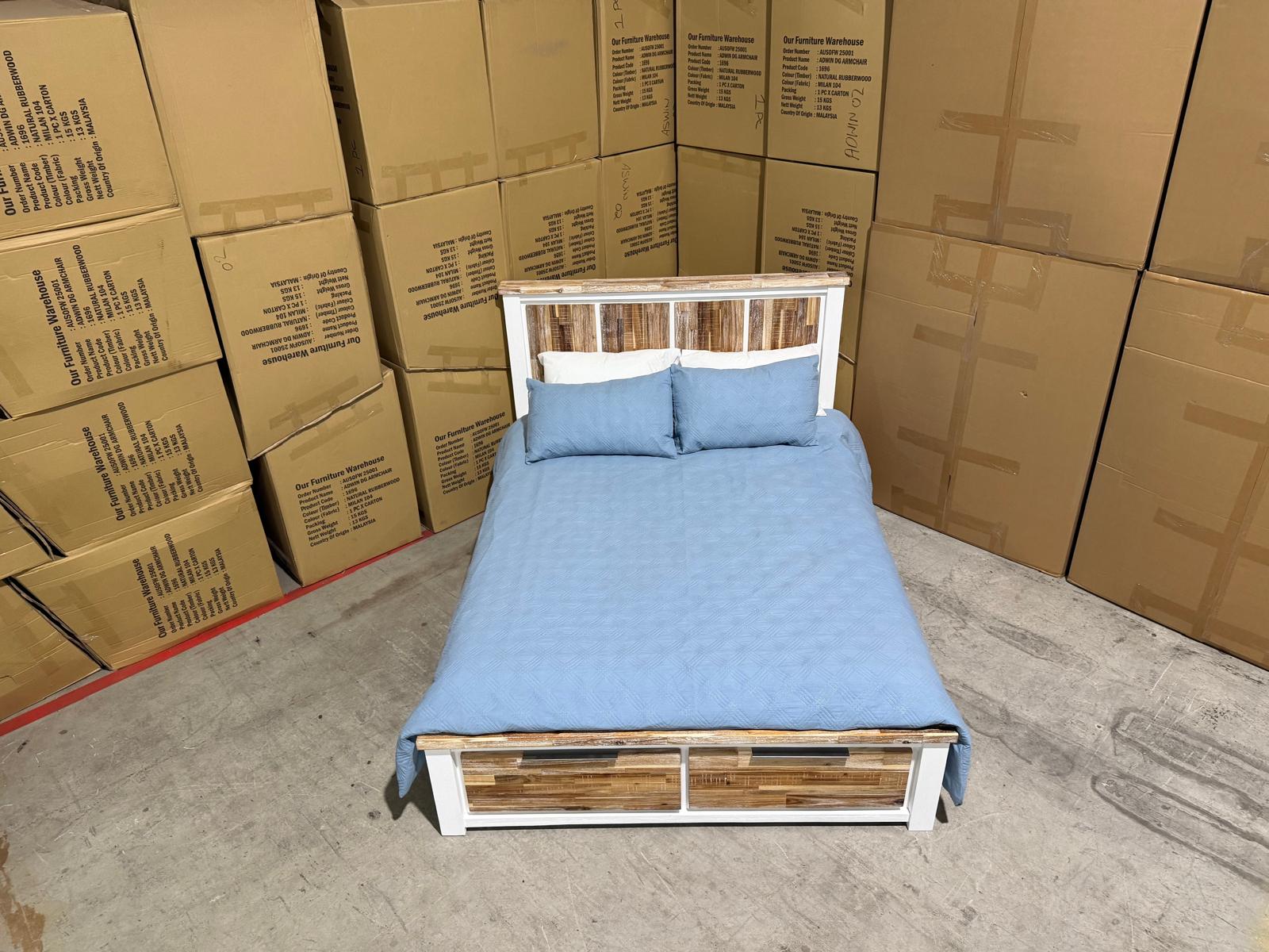 Springbrook 4 Pce Tallboy Queen Bedroom Suite