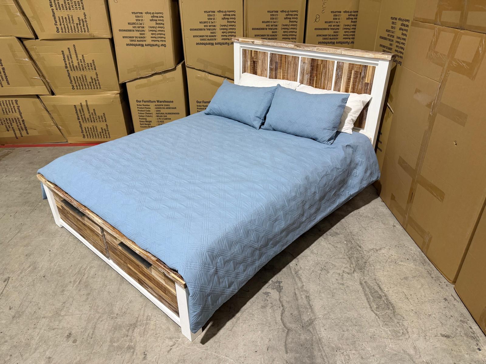 Springbrook Bedroom Range 4 Piece Queen Bedroom Dresser Suite