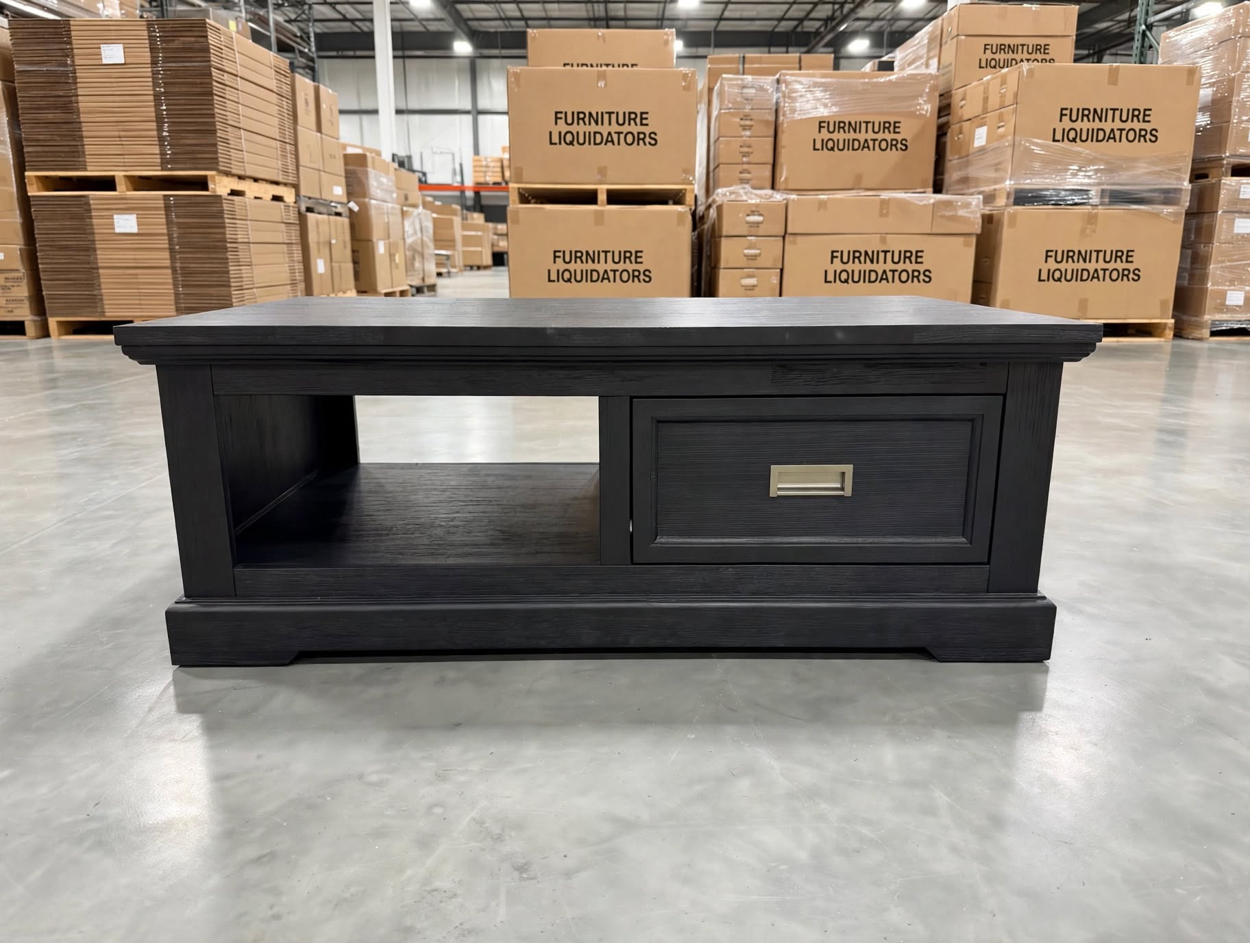 Dark Night Coffee Table In Black