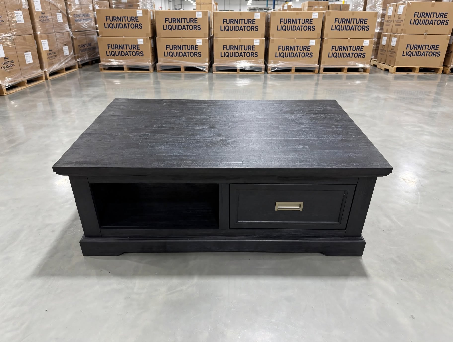 Dark Night Coffee Table In Black