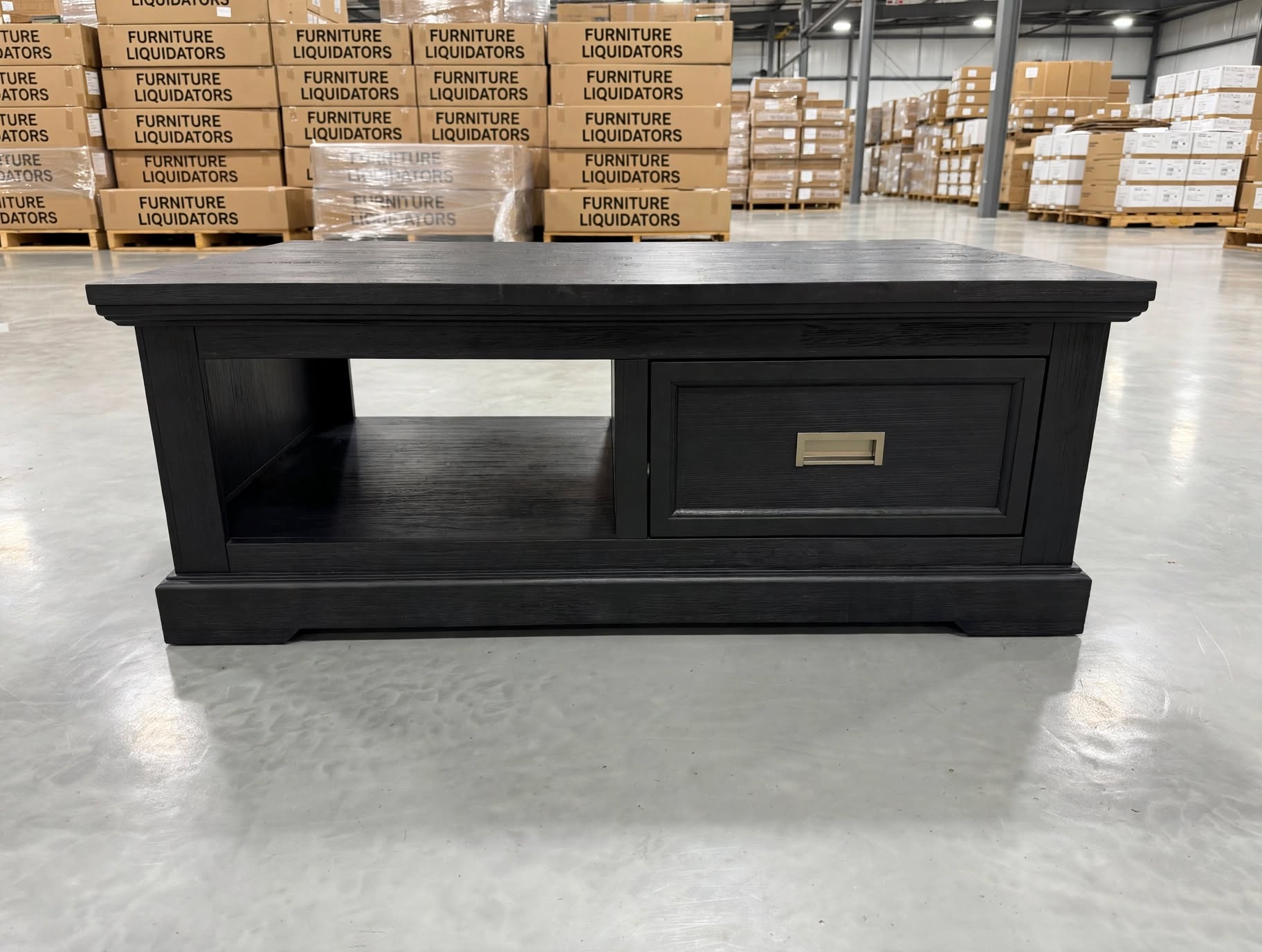 Dark Night Coffee Table In Black