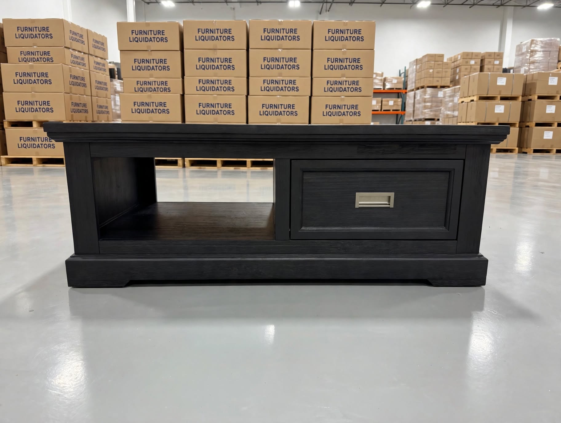 Dark Night Coffee Table In Black