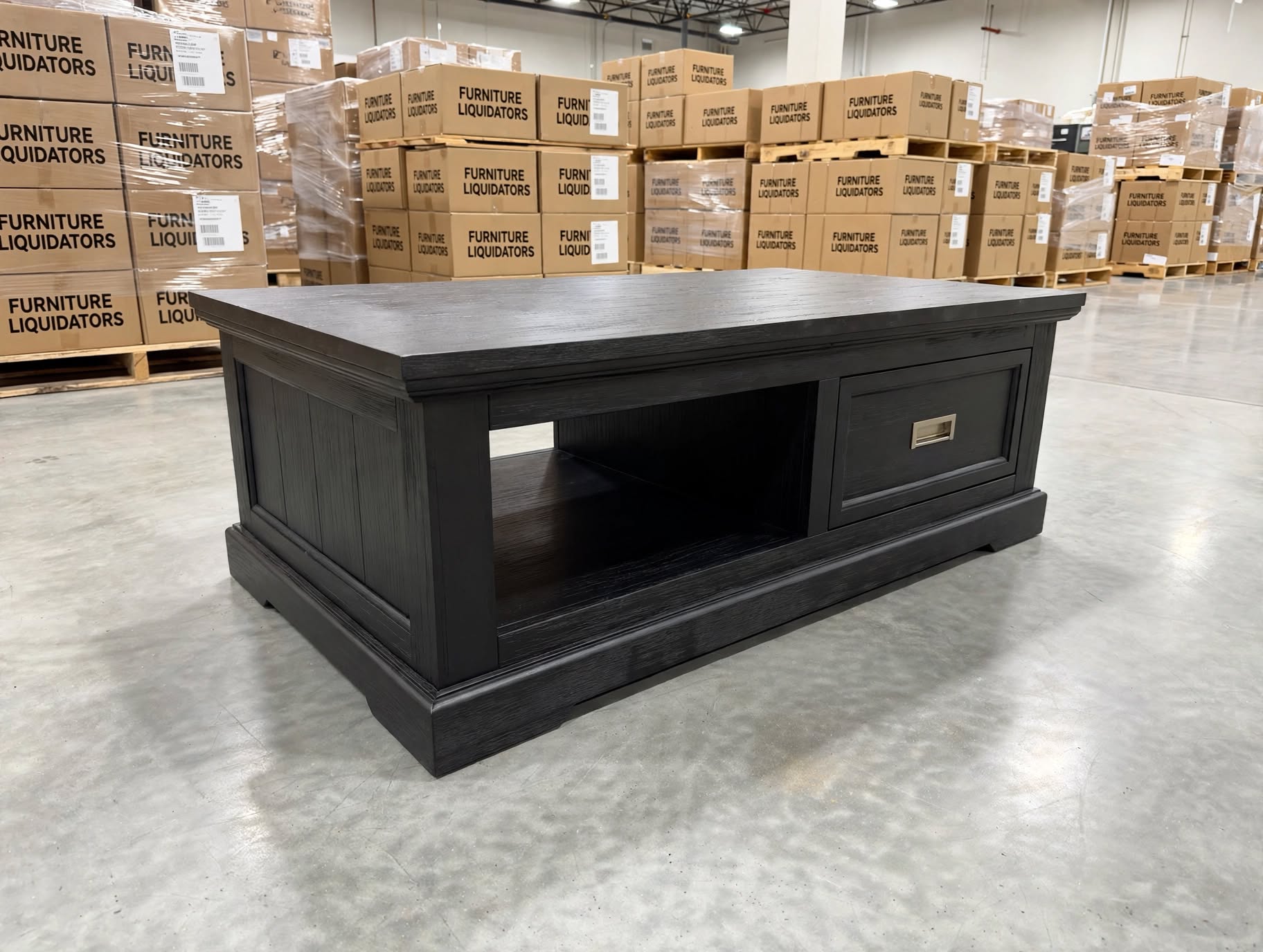 Dark Night Coffee Table In Black