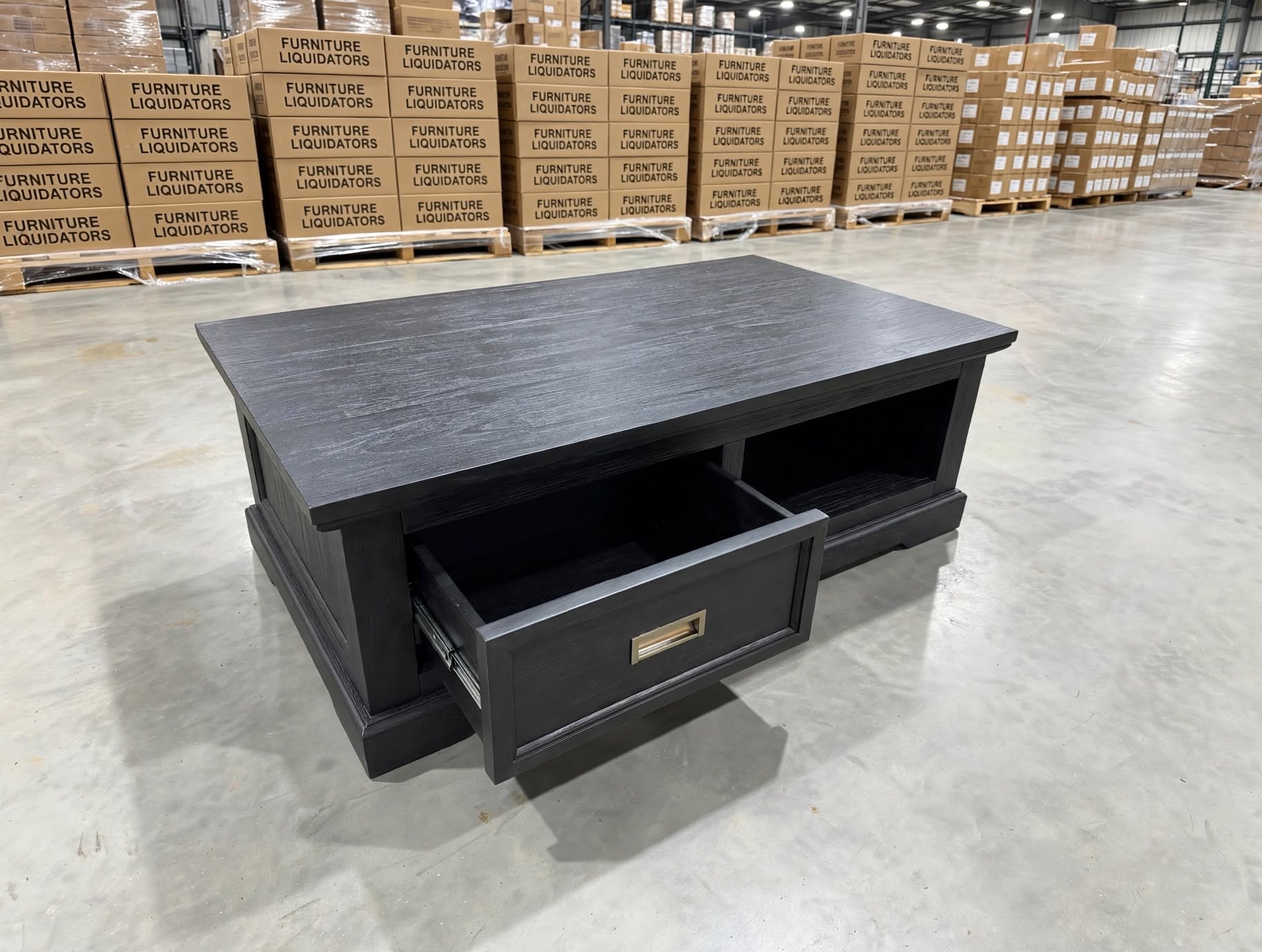 Dark Night Coffee Table In Black