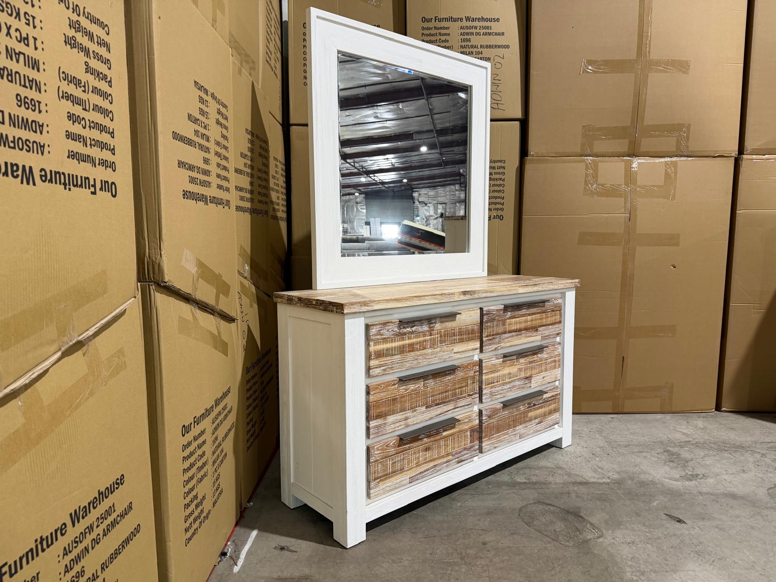 Springbrook Bedroom Range 4 Piece Queen Bedroom Dresser Suite