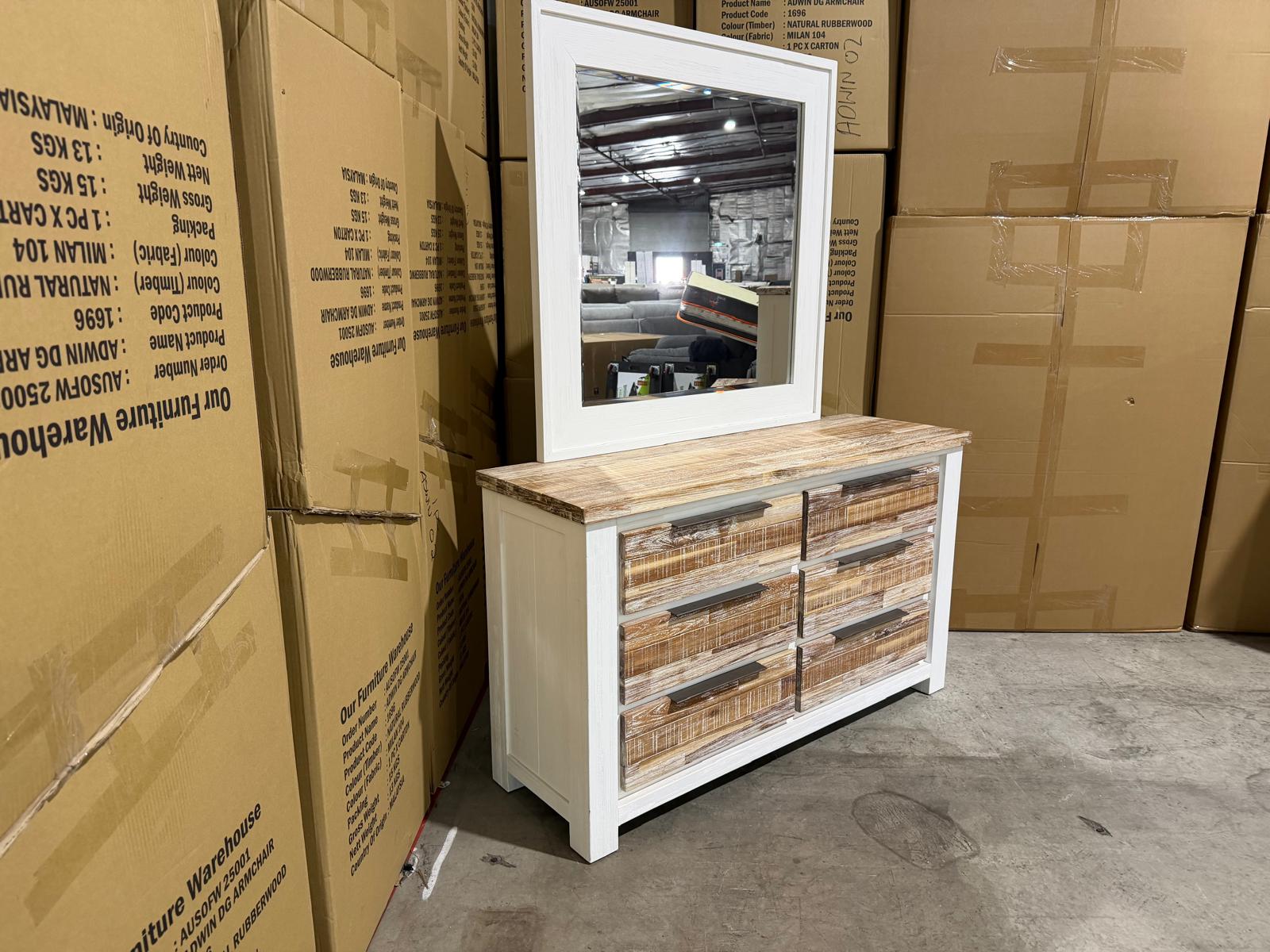 Springbrook Bedroom Range 4 Piece Queen Bedroom Dresser Suite