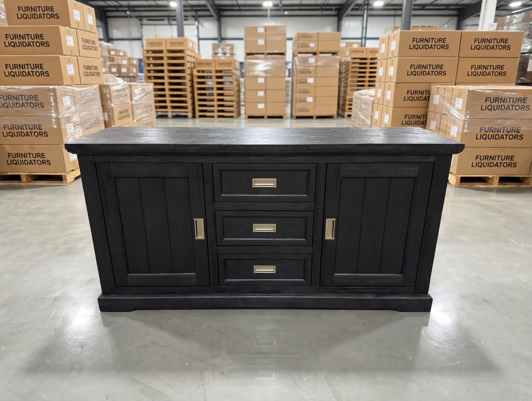 Dark Night Buffet In Black