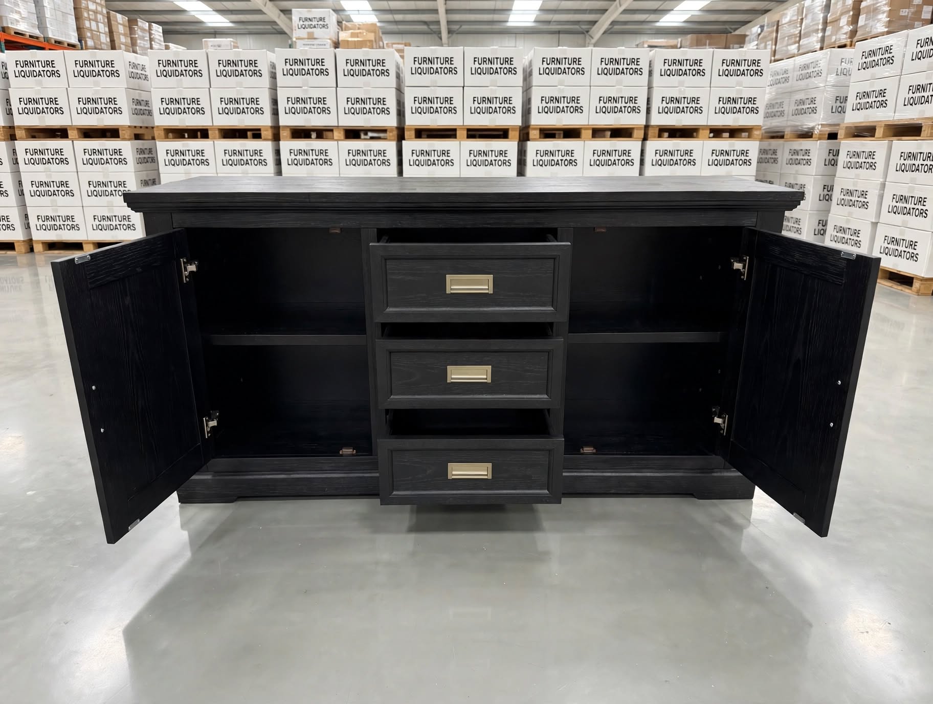Dark Night Buffet In Black