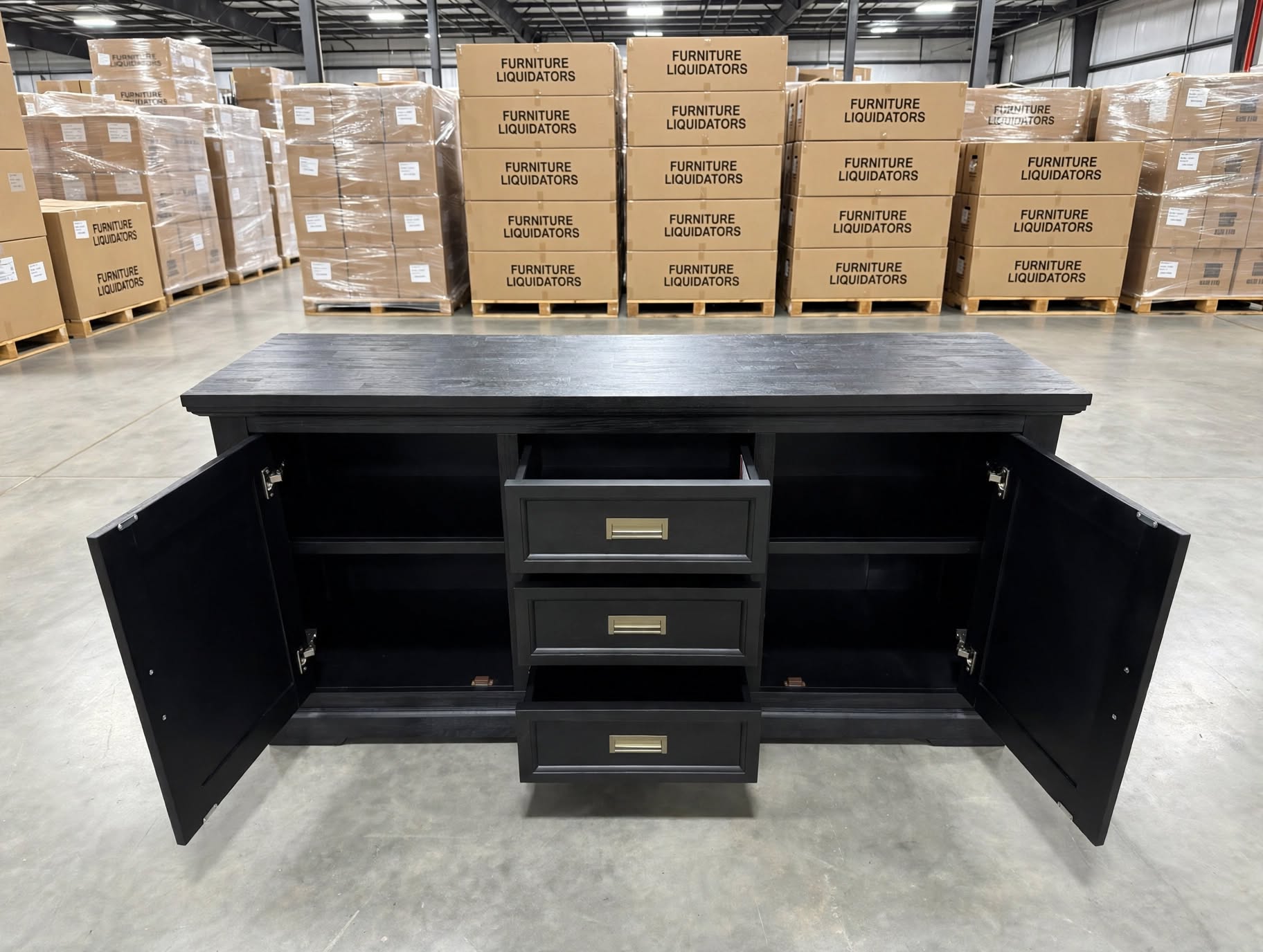 Dark Night Buffet In Black