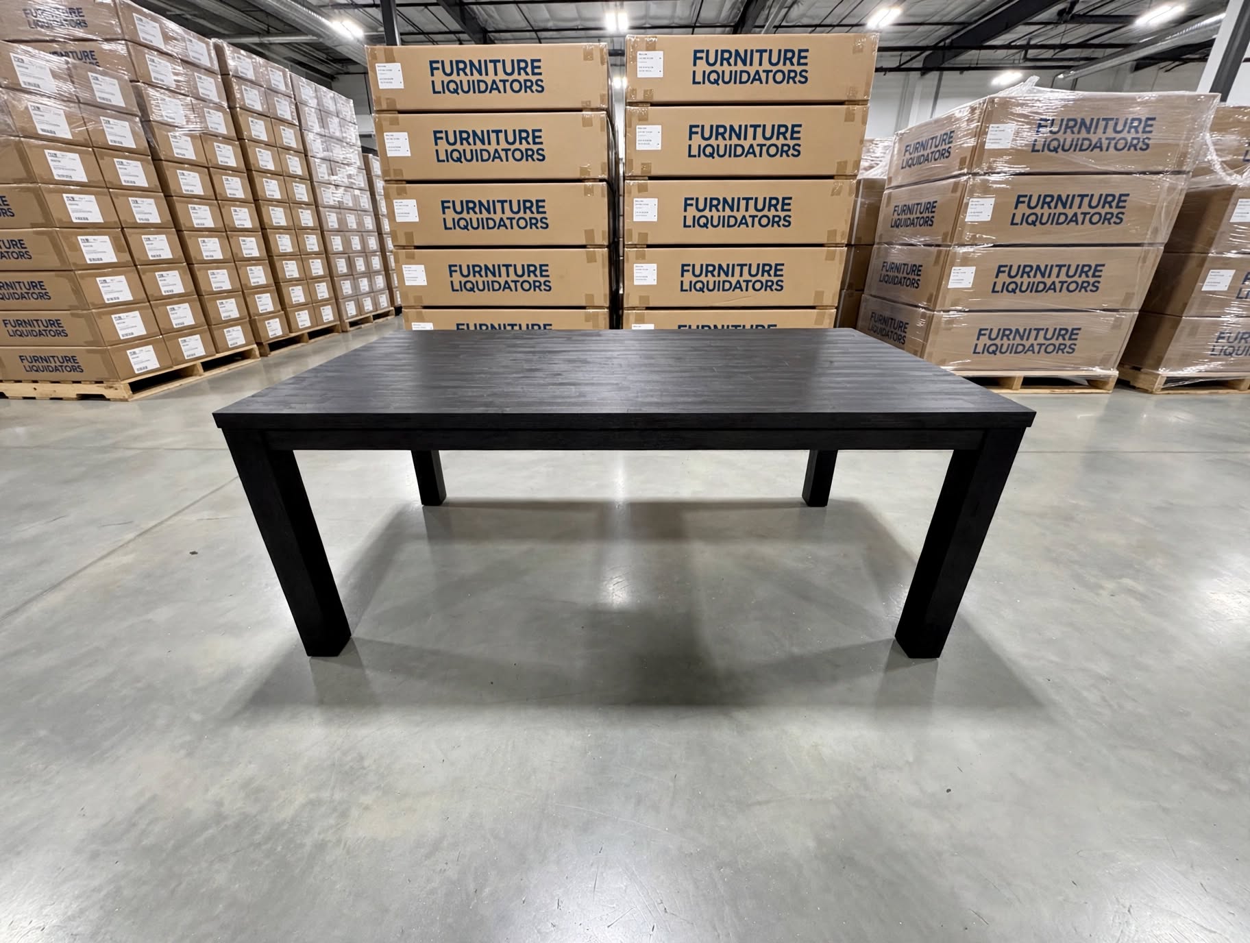 Dark Night 1900 Dining Table In Black