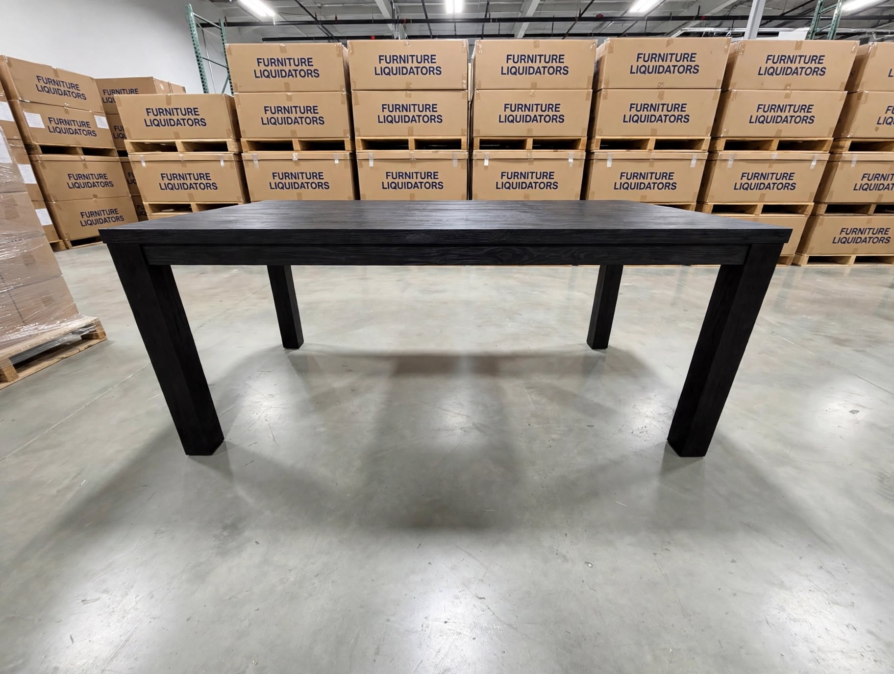 Dark Night 1900 Dining Table In Black