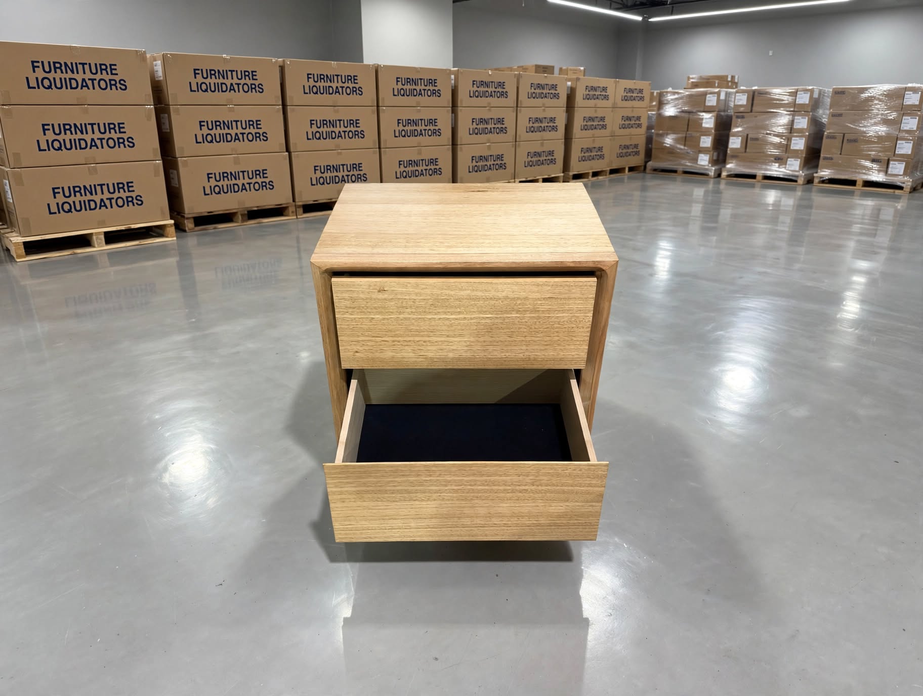 Nashville Bedside Tassie Oak