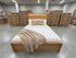 Nashville King Size Bed With Gas Lift Storage In Tassie Oak