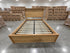 Nashville King Size Bed With Gas Lift Storage In Tassie Oak
