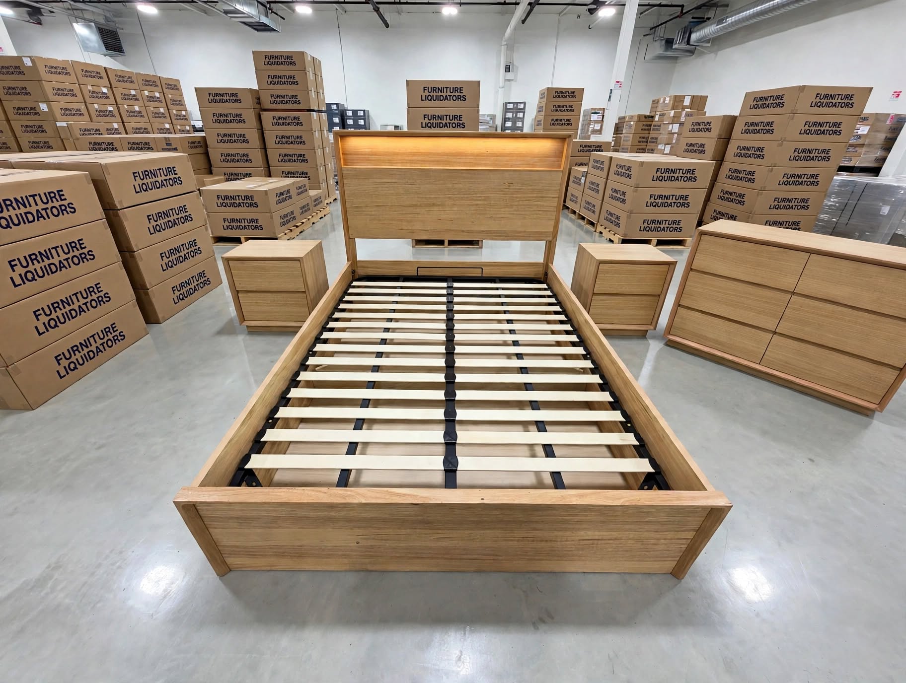 Nashville 4 PCE King Dresser Package