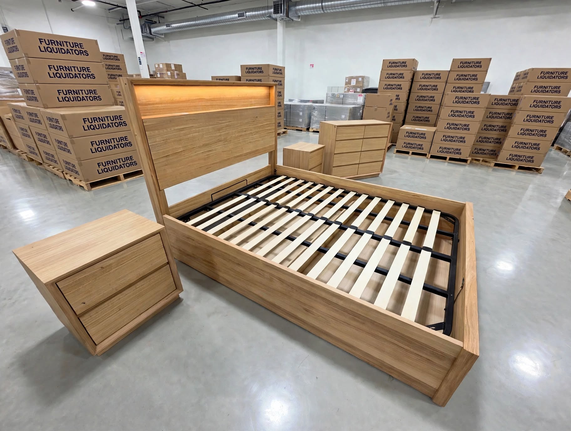 Nashville 4 PCE Queen Dresser Package