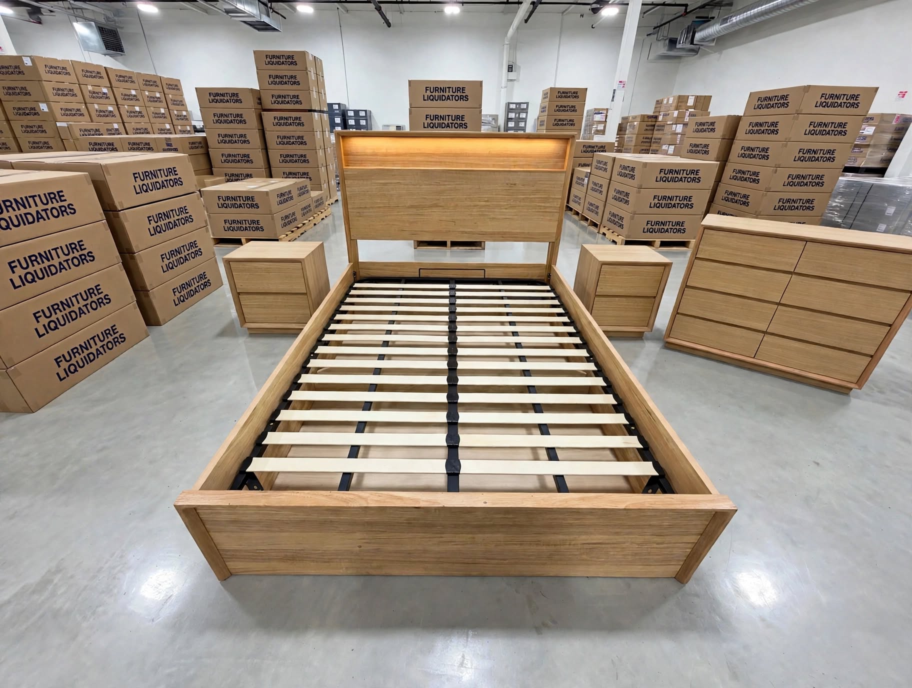 Nashville 4 PCE King Dresser Package