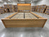 Nashville King Size Bed With Gas Lift Storage In Tassie Oak