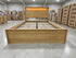 Nashville King Size Bed With Gas Lift Storage In Tassie Oak