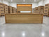 Nashville King Size Bed With Gas Lift Storage In Tassie Oak