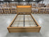 Nashville King Size Bed With Gas Lift Storage In Tassie Oak