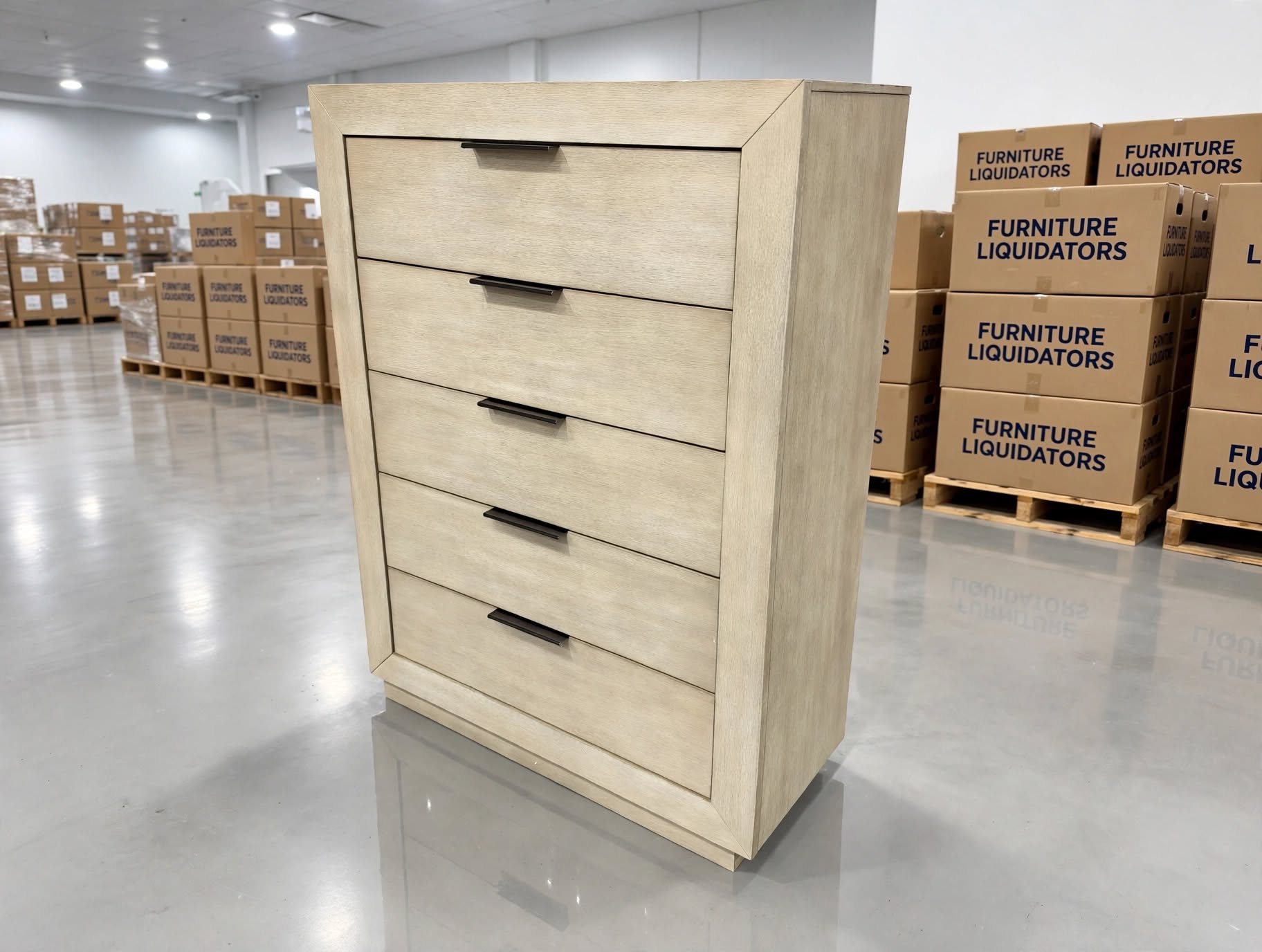 Lennox 5 Drawer Tallboy