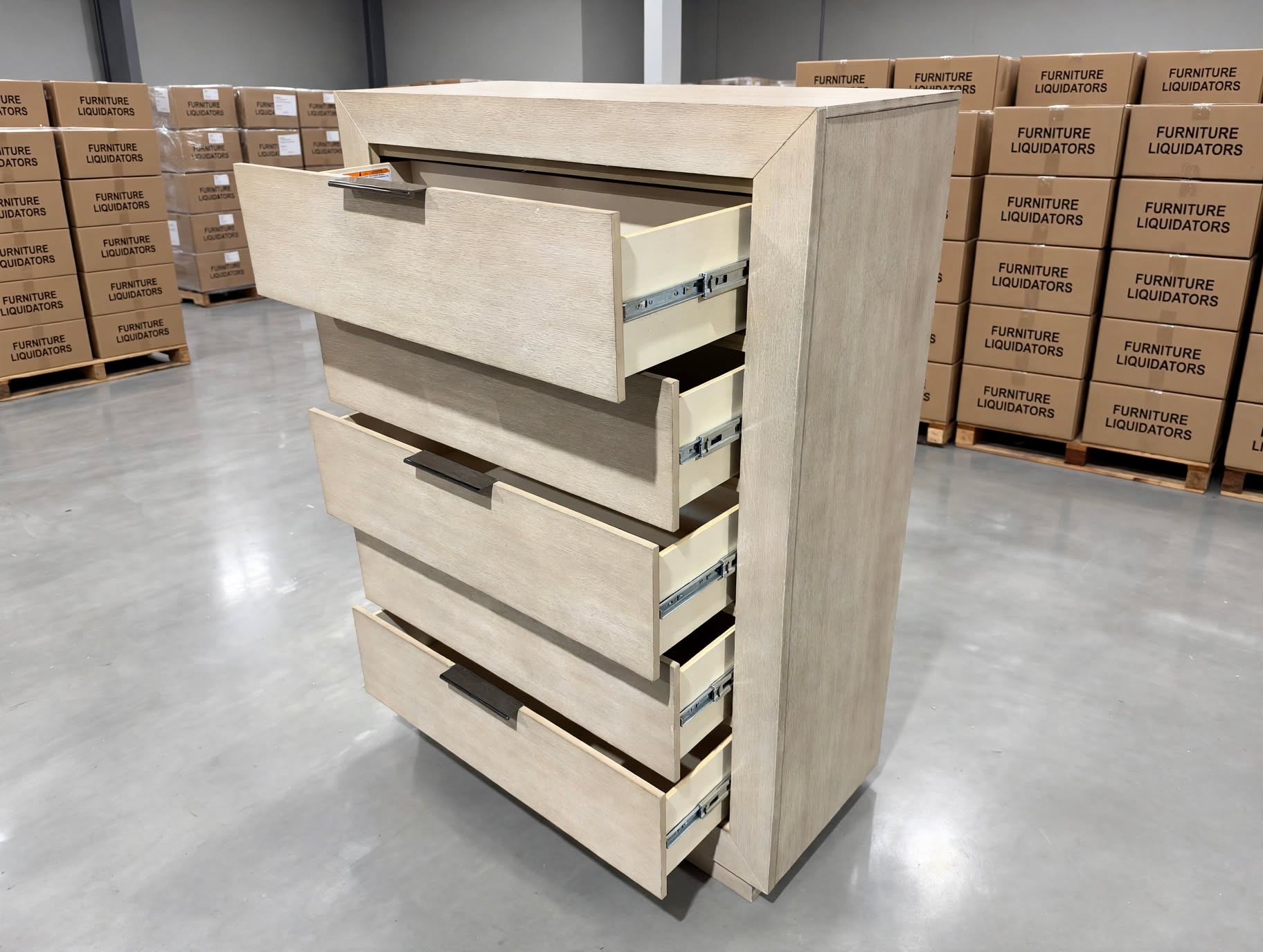 Lennox 5 Drawer Tallboy