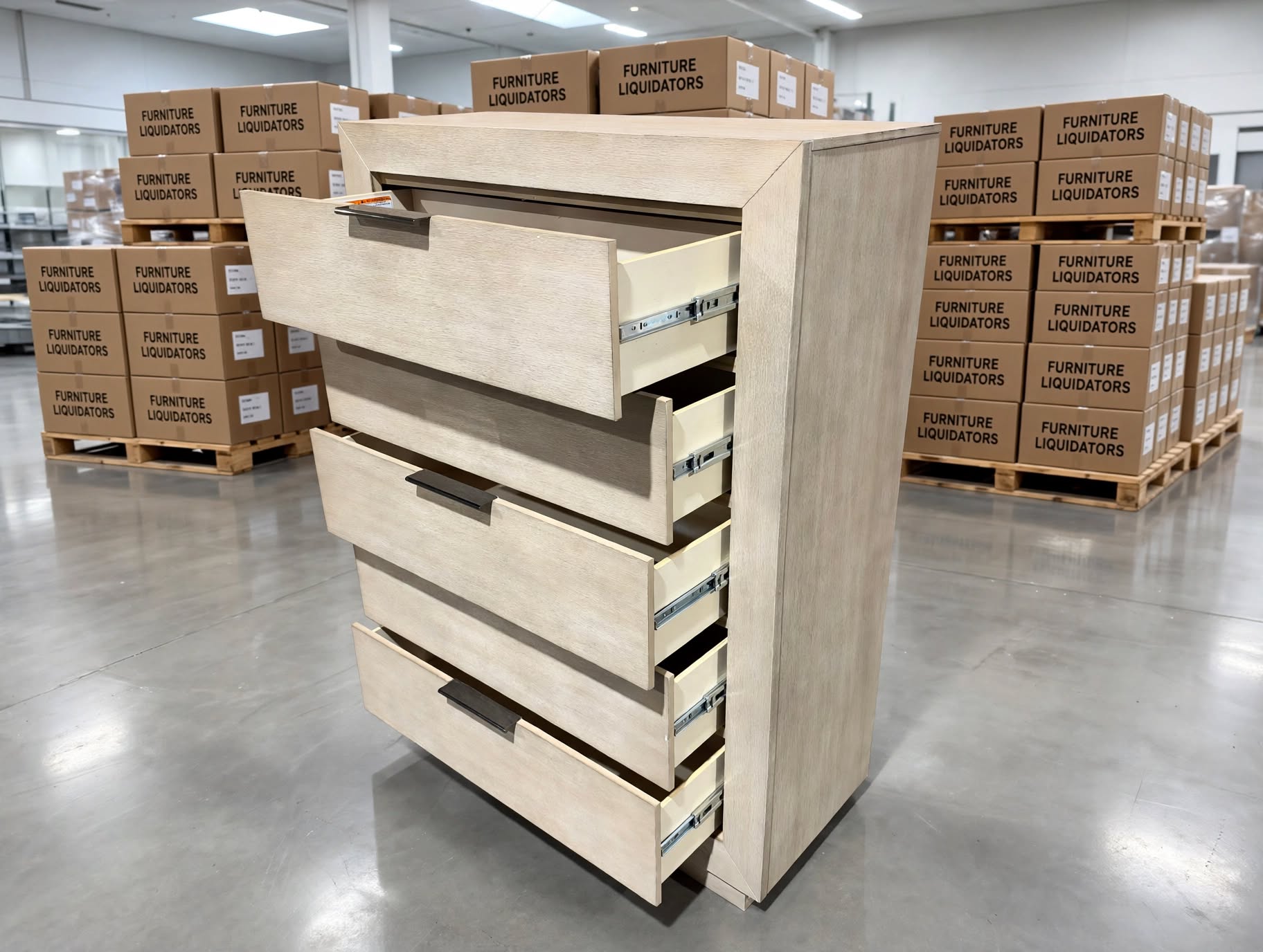 Lennox 5 Drawer Tallboy