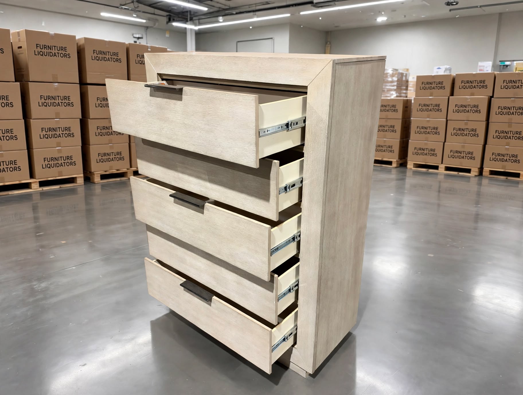 Lennox 5 Drawer Tallboy