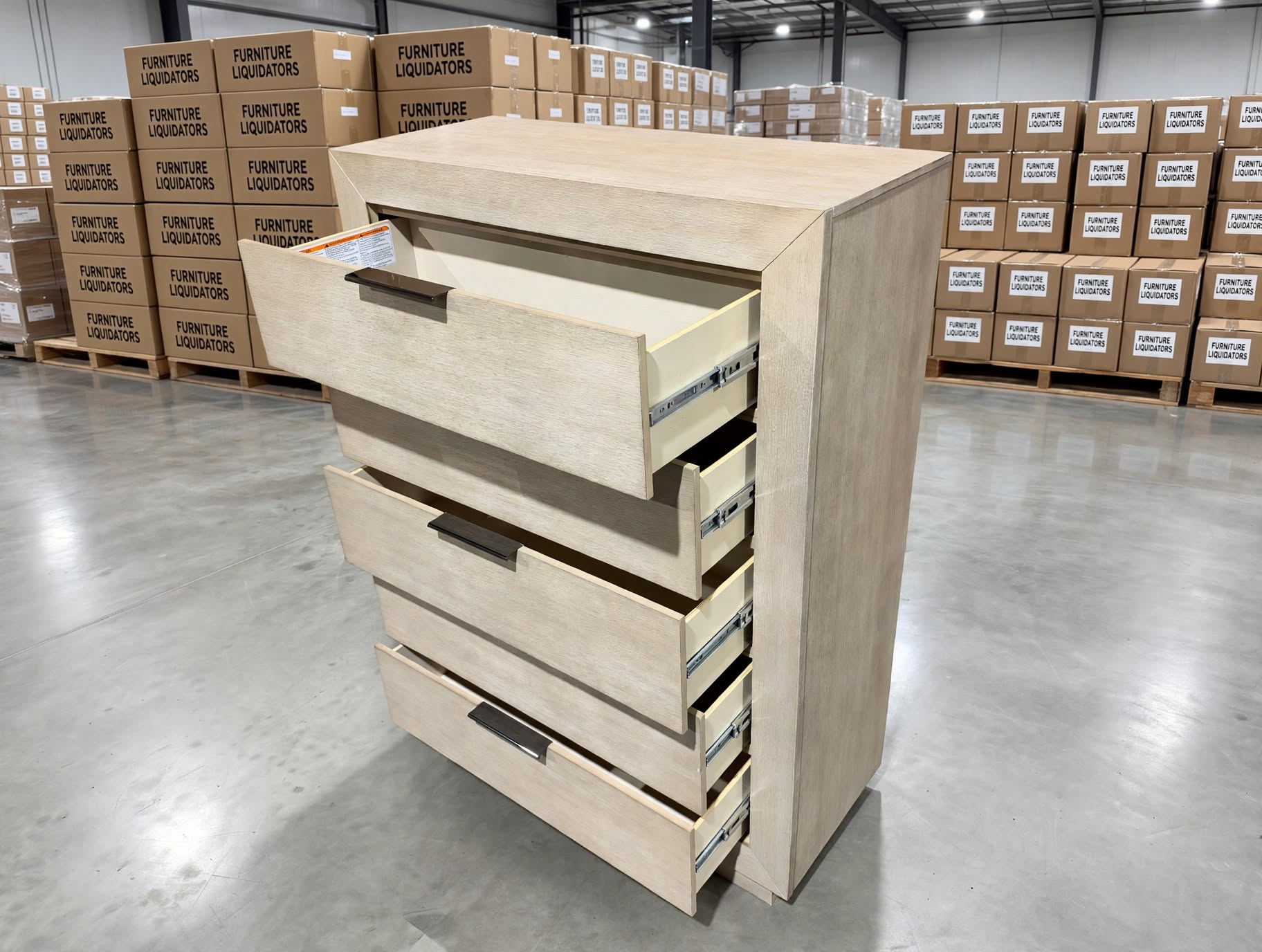Lennox 5 Drawer Tallboy
