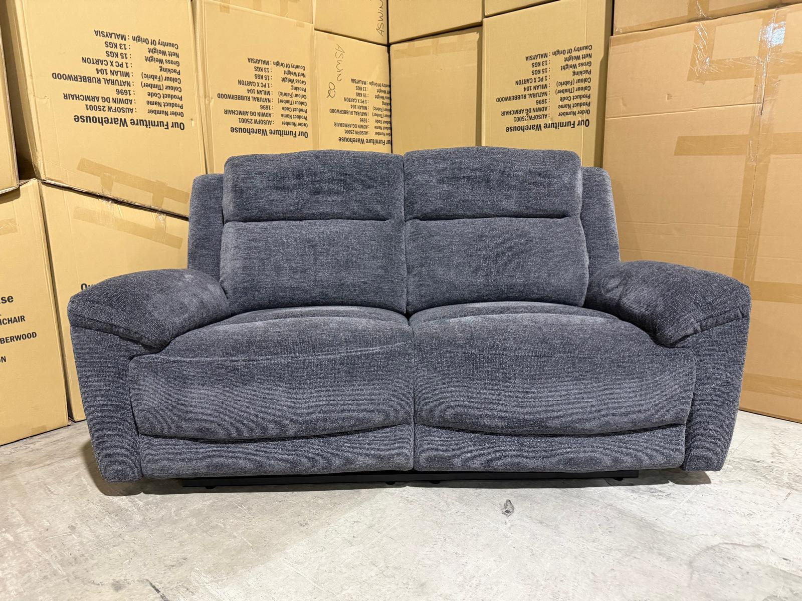 Pilot 3+2 Electric Recliners in Licorice
