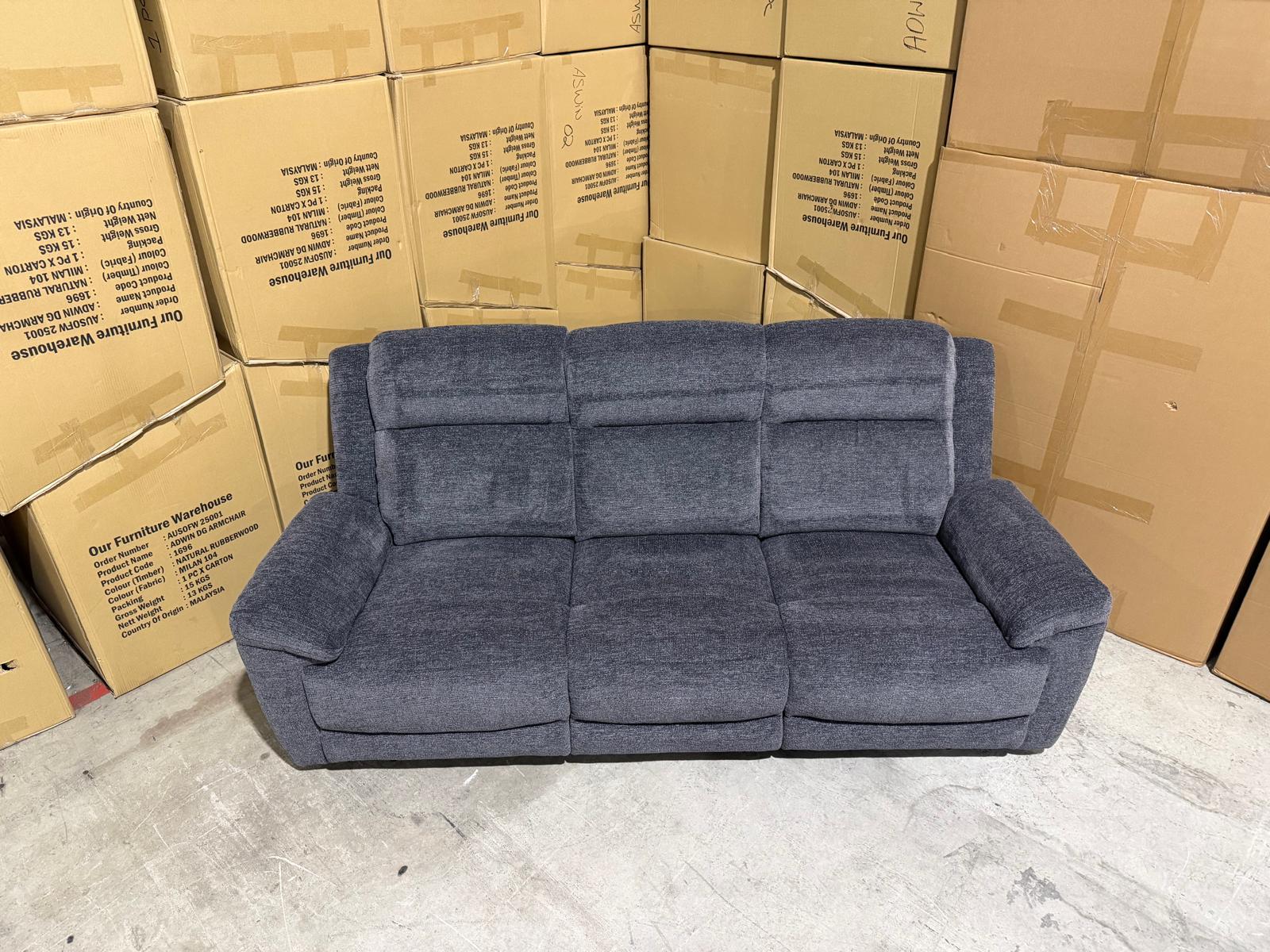 Pilot 3+2+1 Manual Recliners In Licorice
