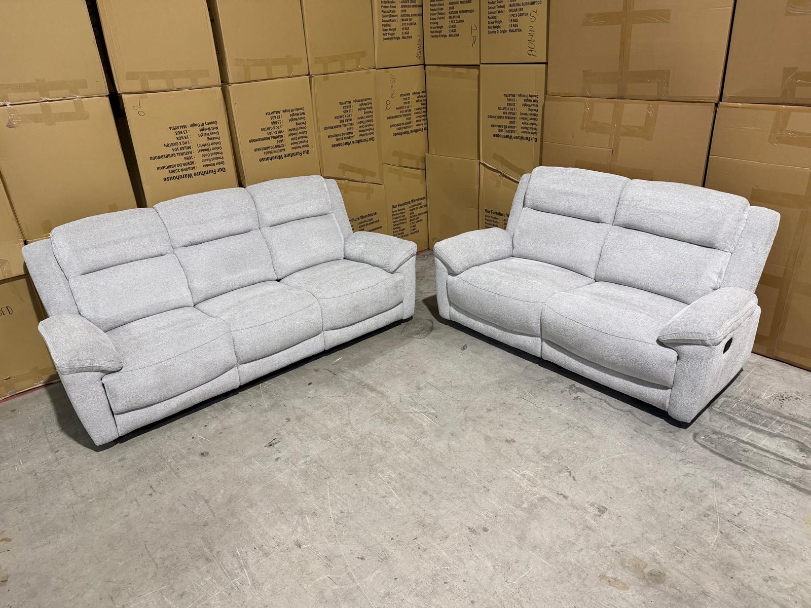 Pilot 3+2 Seater Manual Recliners Fifty Shades