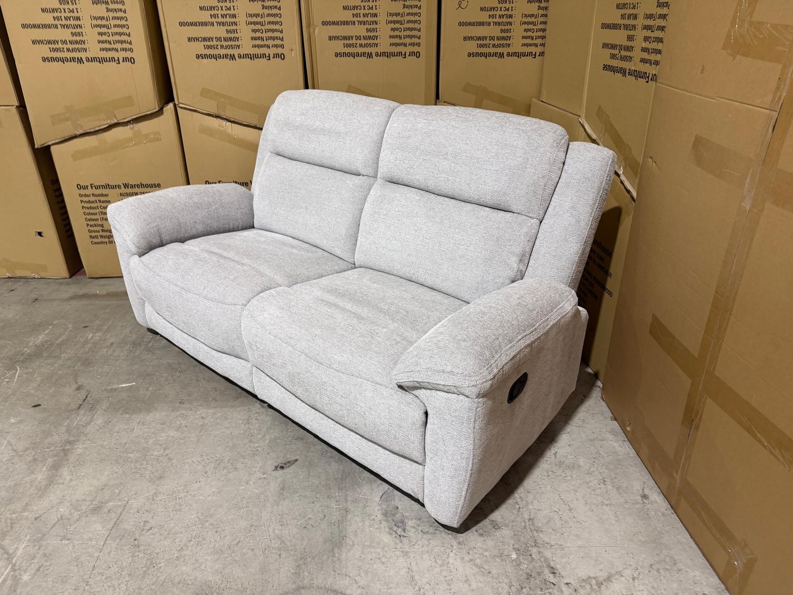 Pilot 3+2+1 Manual Recliners in Fifty Shades