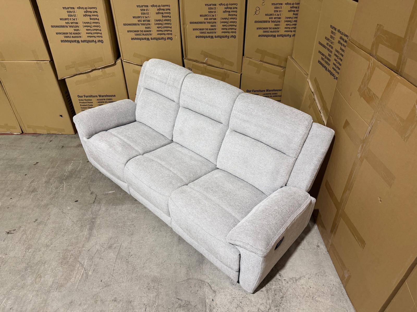 Pilot 3+2+1 Manual Recliners in Fifty Shades