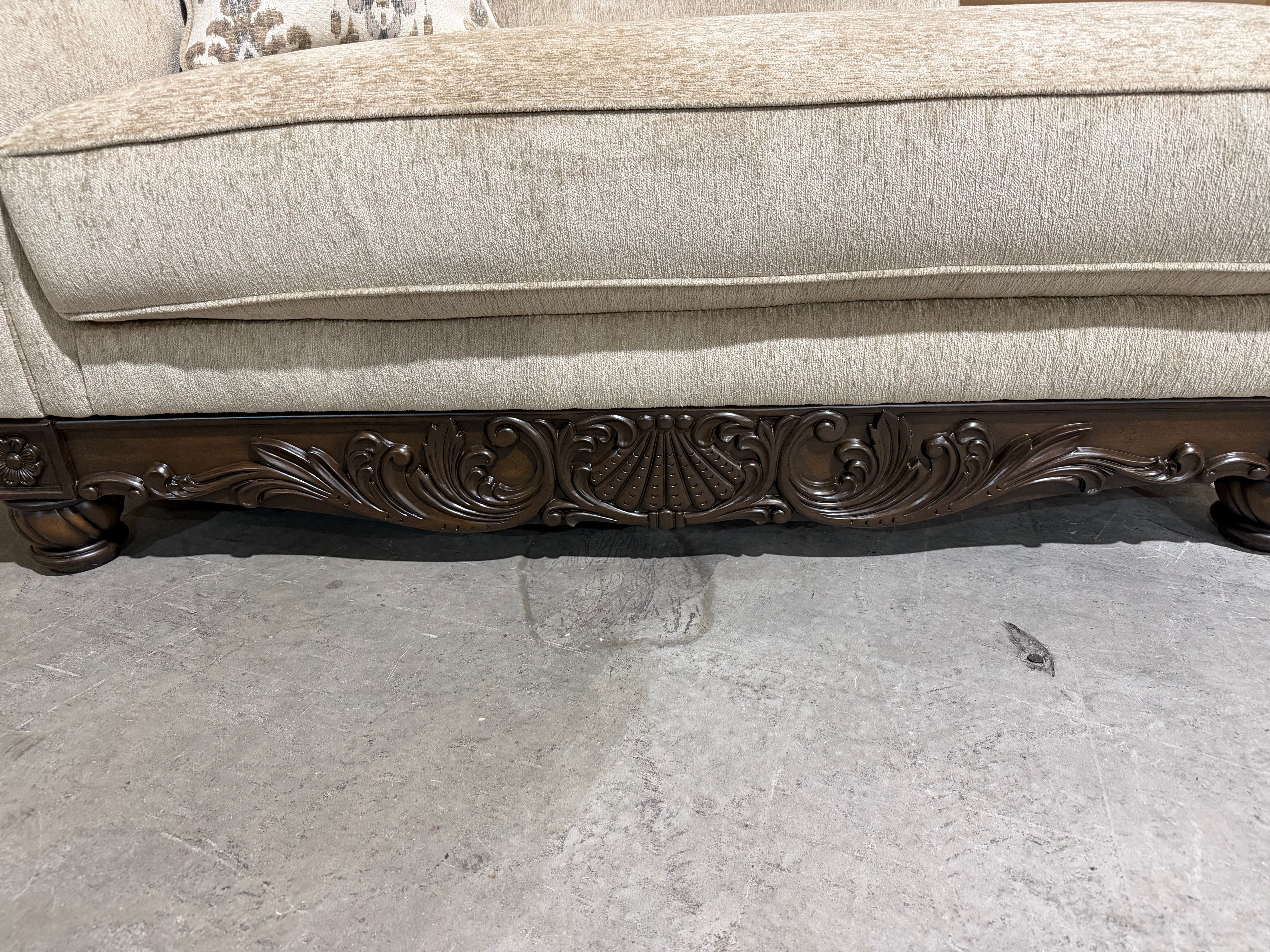 Stirling chaise Corner In Taupe