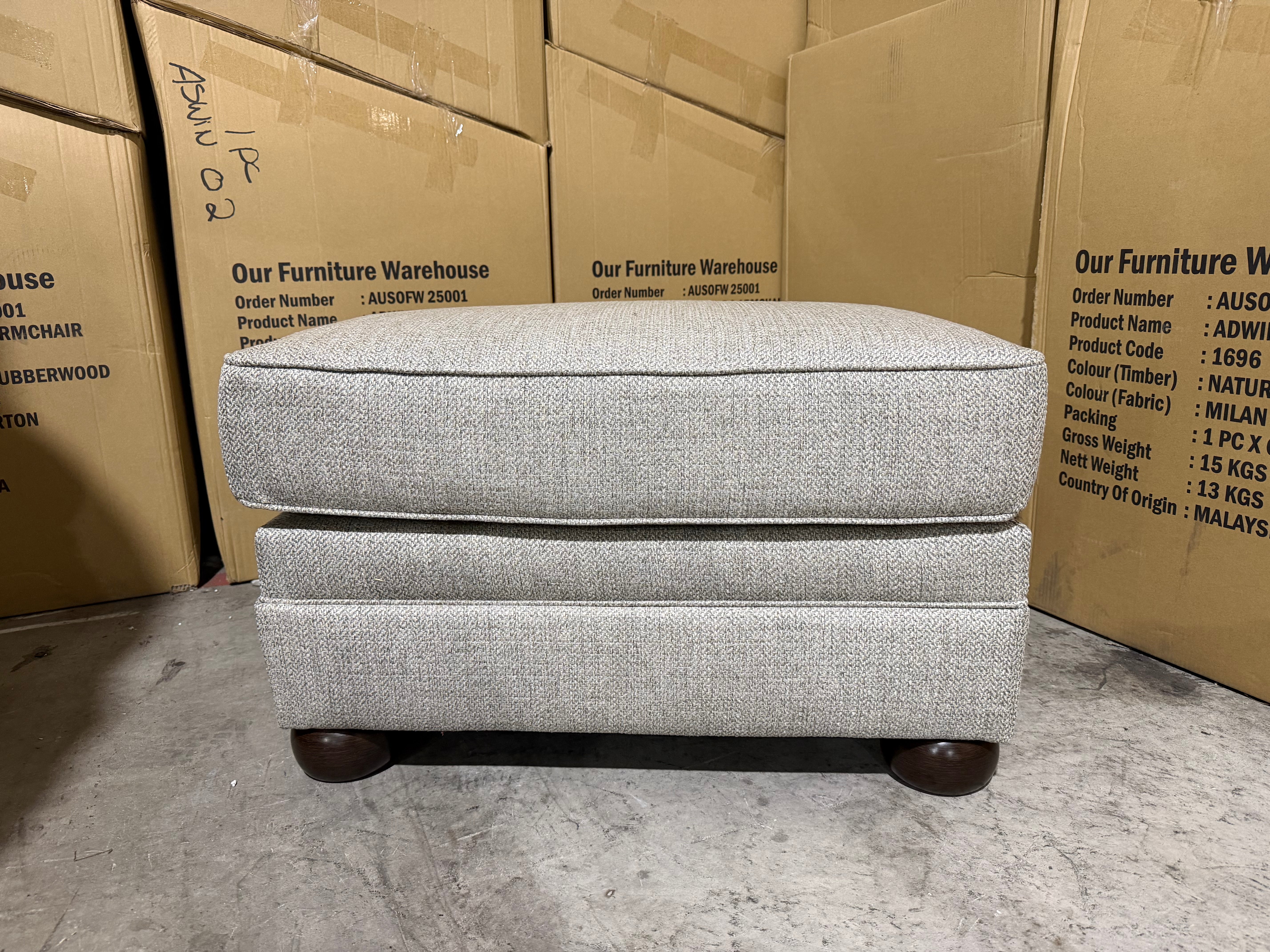 Regent Ottoman In Beige