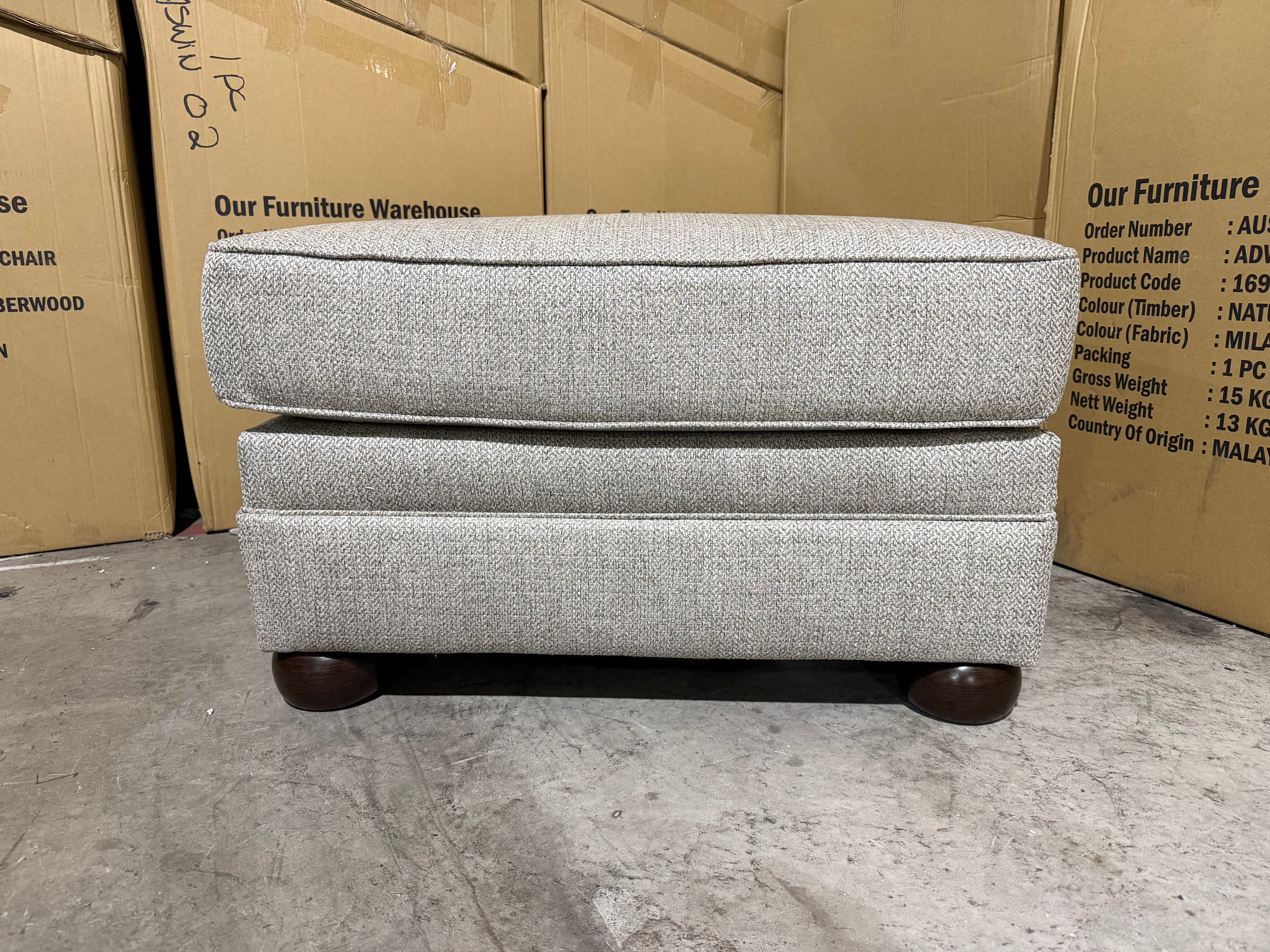Regent Ottoman In Beige